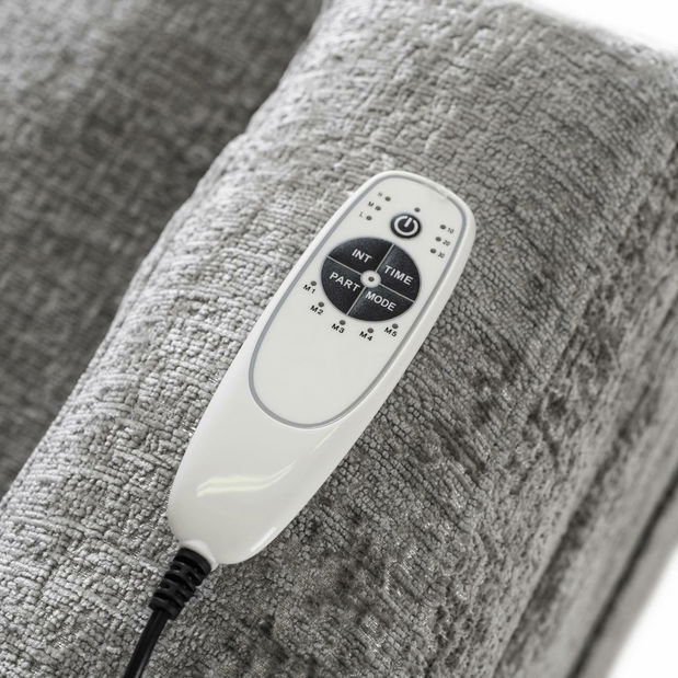 Masážní křeslo Banesto (šedá)