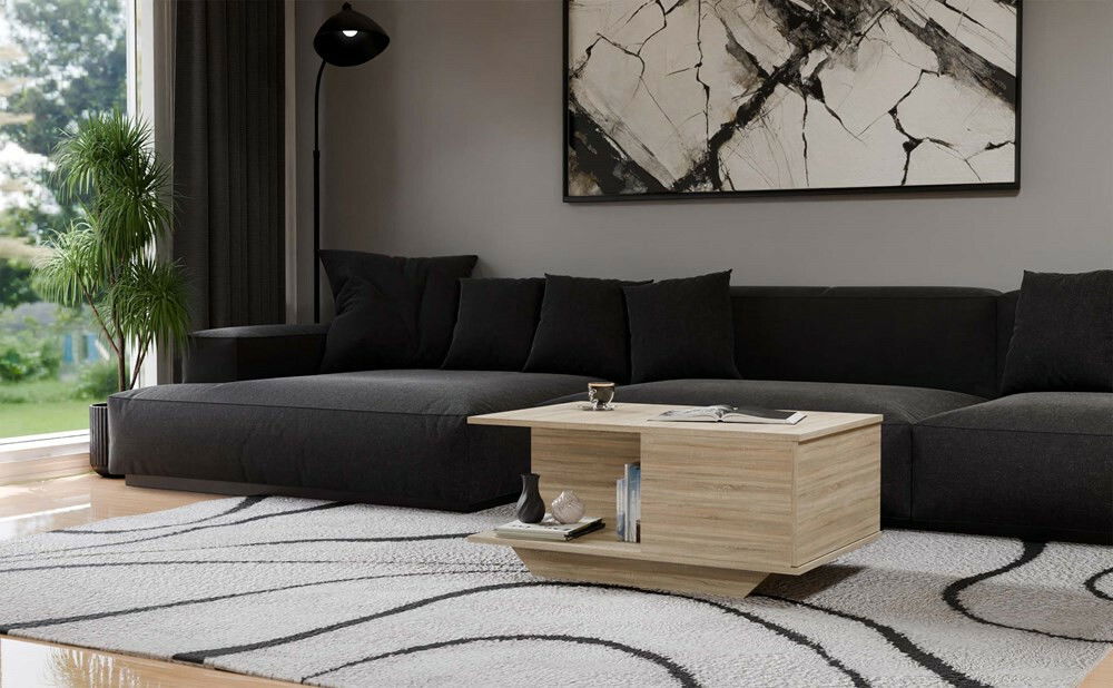 Konferenční stolek Dosgracios 1 (dub sonoma)