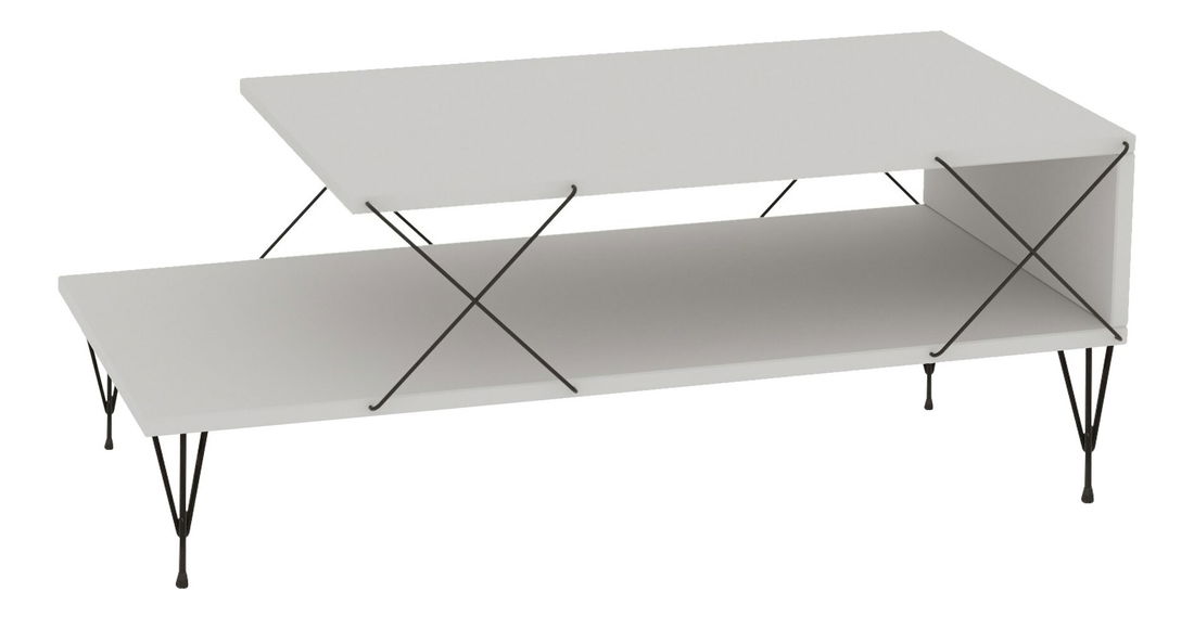 Konferenční stolek Loira (bílá)