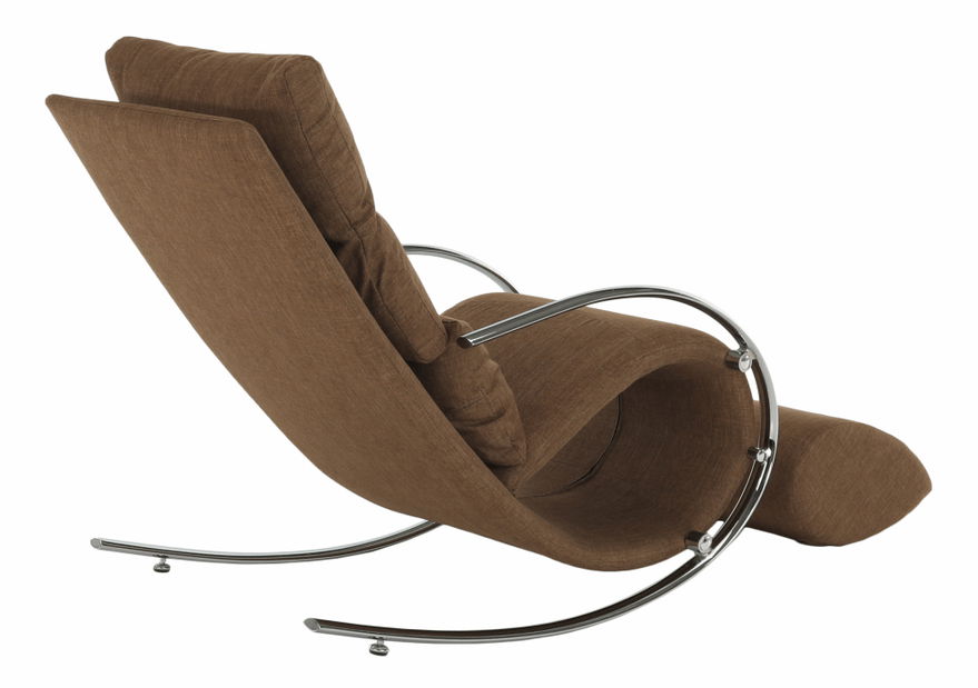 Houpací křeslo Reta (hnědá)