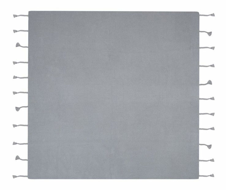 Deka 150x125 cm NAVIRA (textil) (šedá)