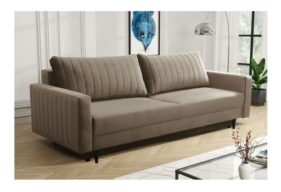 Pohovka Paleo (sivobéžová)