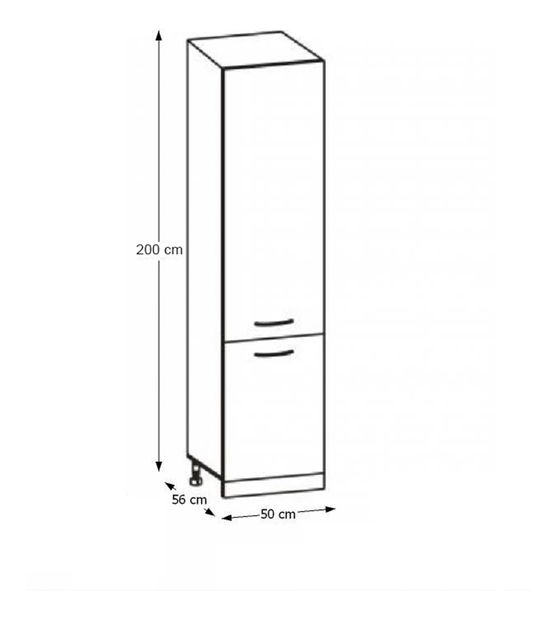 Potravinová kuchyňská skříň Hariva New S-50