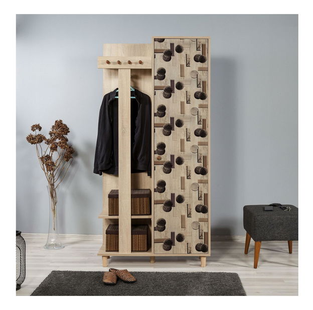 Předsíňová stěna Gardin 522 (dub sonoma)