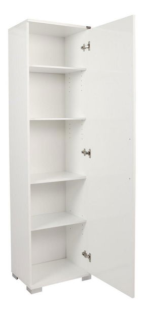 Policová skříň Aderyn (bílá)