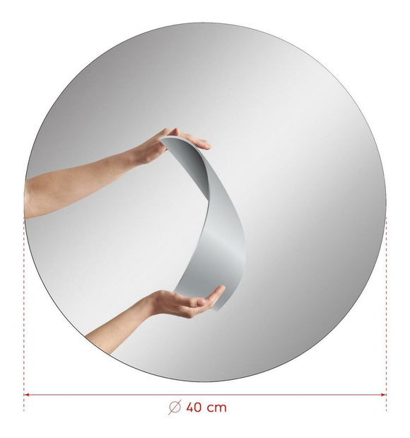 Zrcadlo Moluvu 4 (stříbrná)