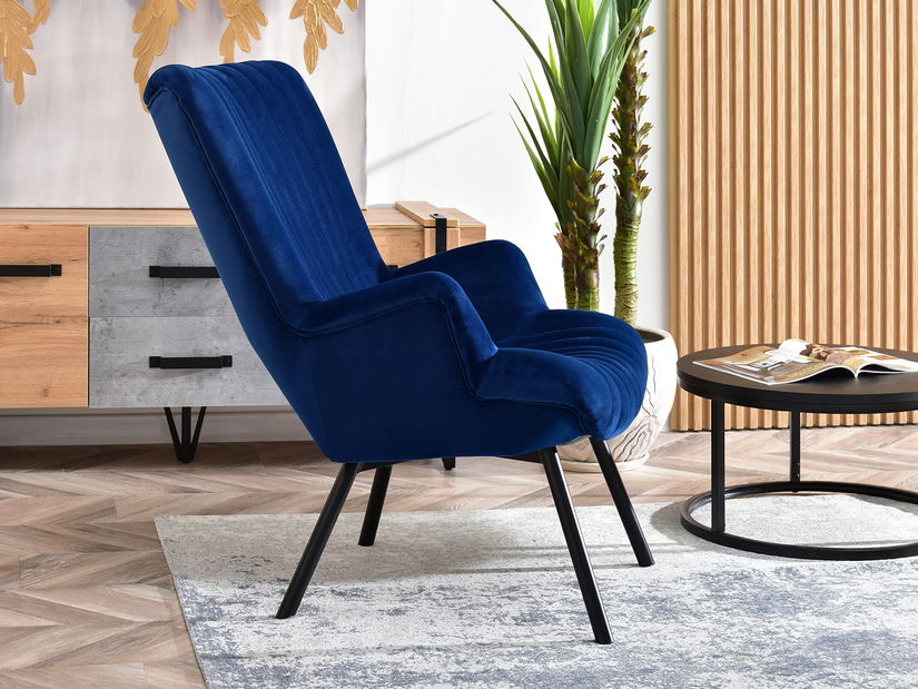 Designové křeslo Lanzaris (zlatá)