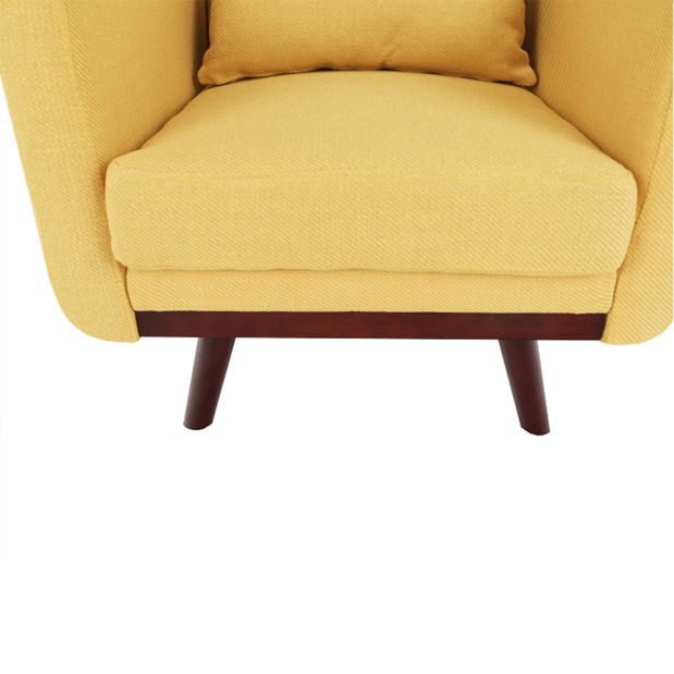 Rozkladací krěslo Alestra (hořčicová)