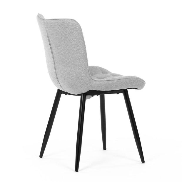 Jídelní židle Hipotecas (stříbrná)