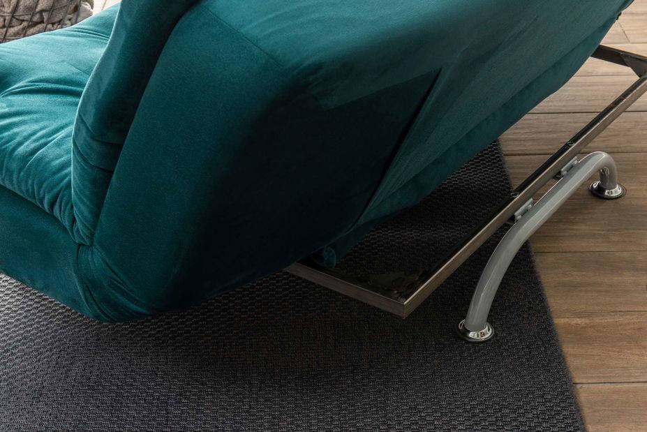 Rozkládací pohovka Rivolo (tmavě šedá)