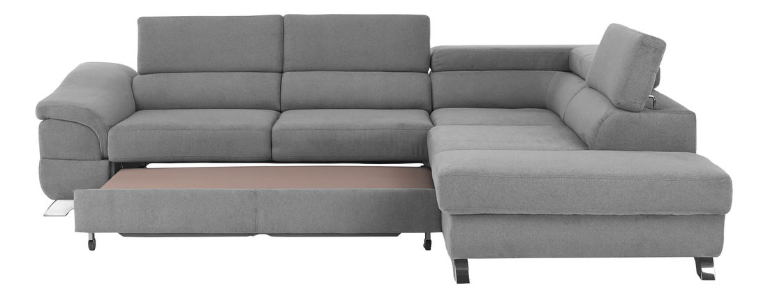 Rohová sedačka Lyng (šedá) (P)