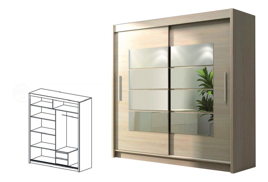 Šatní skříň Toronto