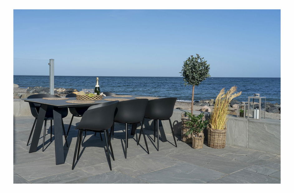 Jídelní židle Rateria (černá)