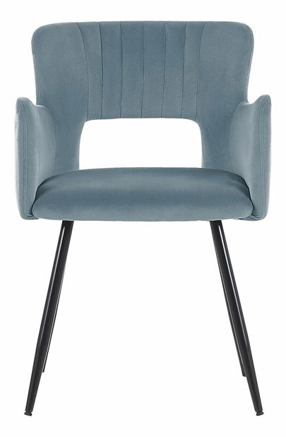  Set 2 ks jídelních židlí Shelba (světlomodrá)