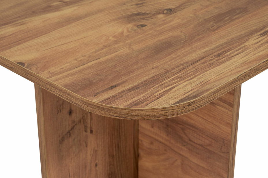 Konferenční stolek Akia (Bílá + dub)