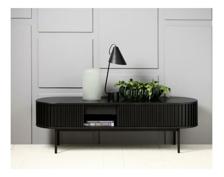 TV skříňka/stolek Ovidius O2 (černá)
