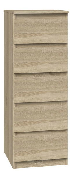 Komoda Musecalo 5 (dub sonoma)