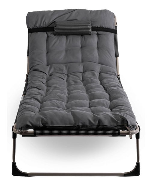 Zahradní lehátko Venden (šedá)