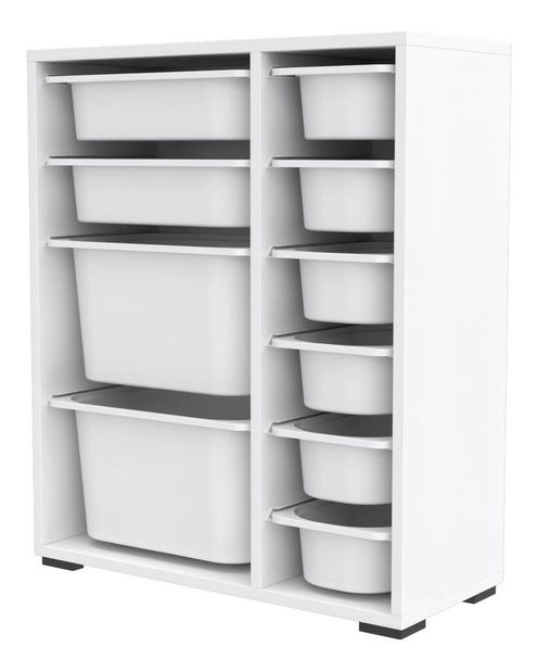 Organizér na hračky Dremonka 10 (bílá)