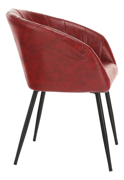 Jídelní křeslo Fleitea (bordová) *výprodej