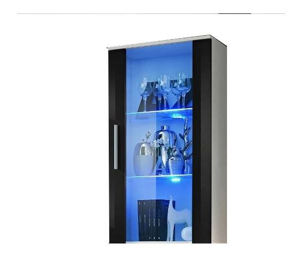 Vitrína na stěnu Nelia 23 WSH N2 (s osvětlením)