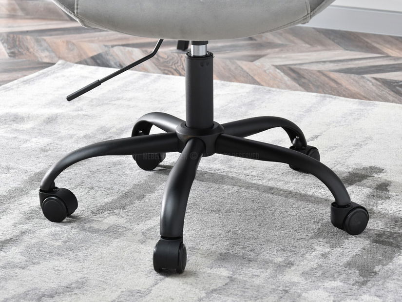 Křeslo Lush 4 (šedá + černá)