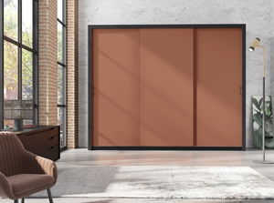 Šatní skříň s posuvnými dveřmi Framoretta 2 (saharská)