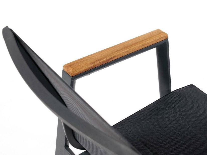 Zahradní jídelní židle Duluma (antracit)