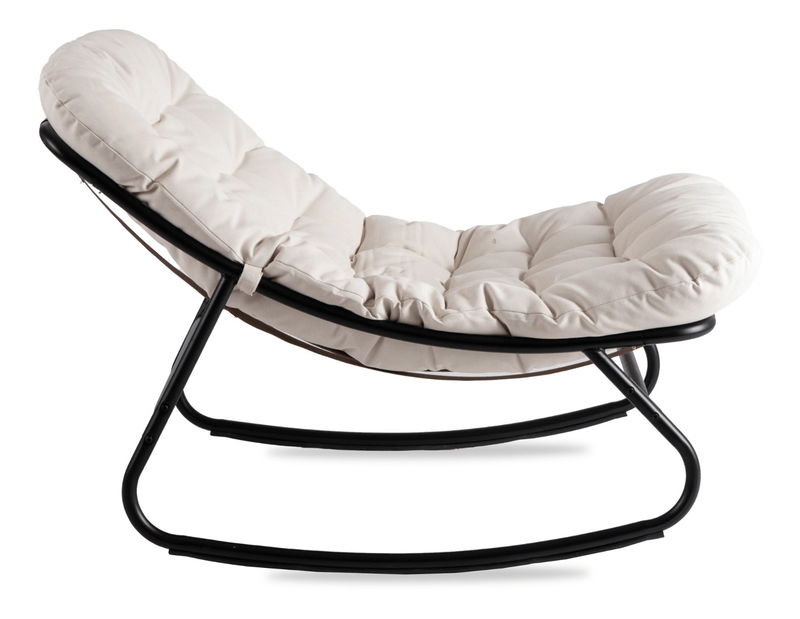 Houpací křeslo Aures (béžová)