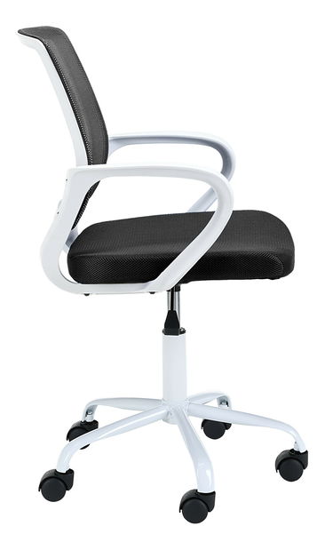 Dětská židle Fergus (bílá + černá)