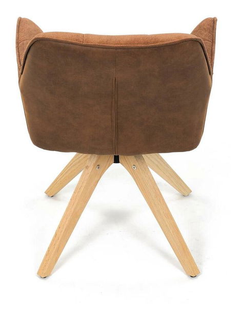 Jídelní židle Hicimos (hnědá)