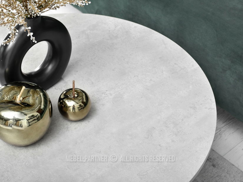 Konferenční stolek Randolf Xl (betonová + černá)