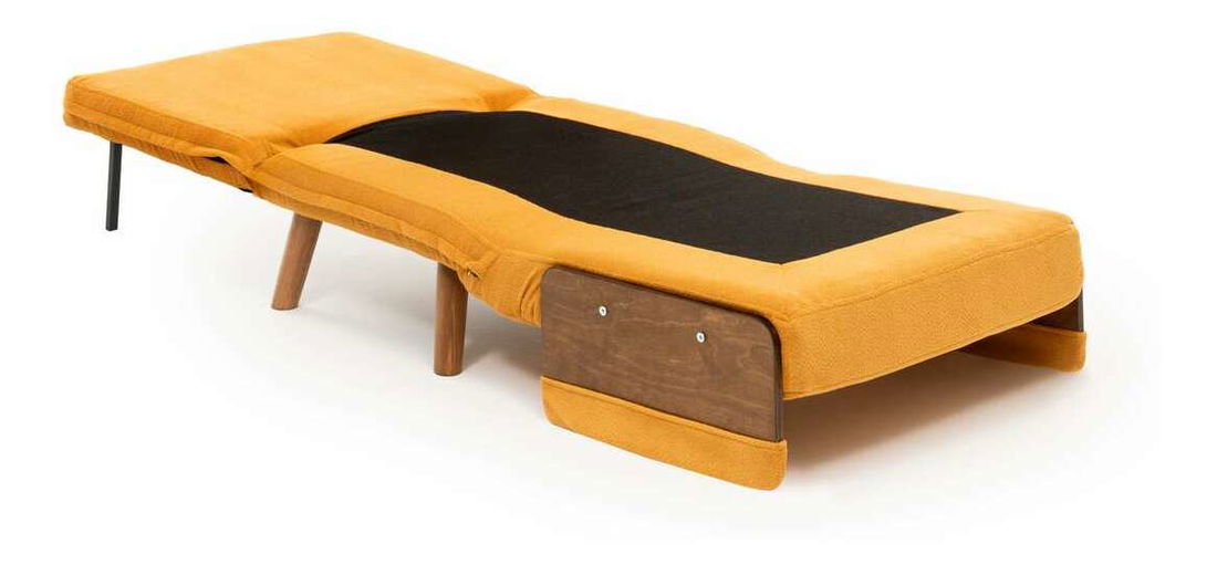 Křeslo Como (hořčicová)