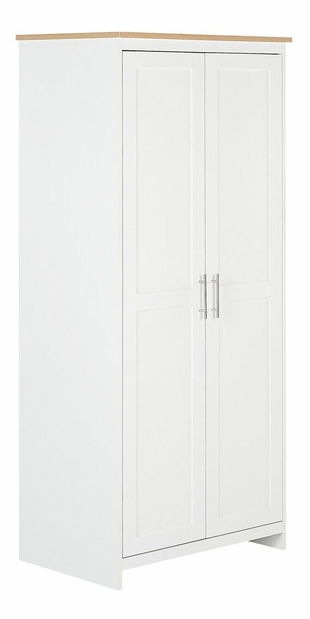 Šatní skříň Sidni (bílá)