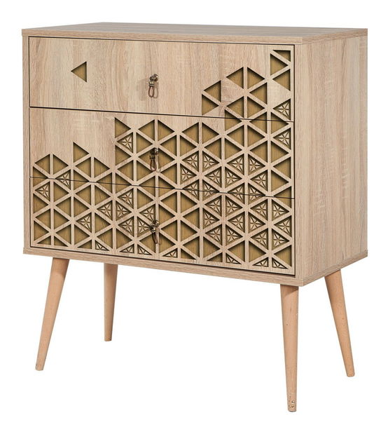 Komoda Troy 120 (dub sonoma)