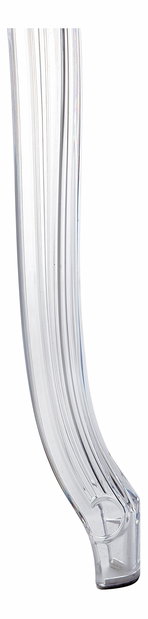 Set 2 ks. jídelních židlí VITTON II (průhledná) *výprodej