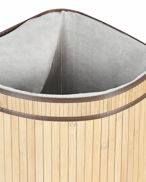 Prádelní koš Brigitta (světlé dřevo)