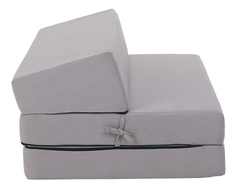 Rozkládací křeslo Viajado (světle šedá)