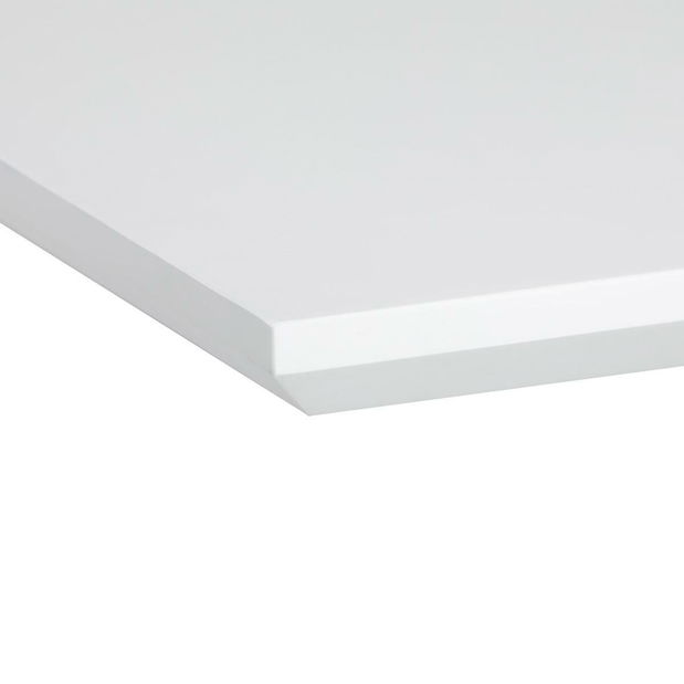 Rozkládací jídelní stůl Hundio (bílá) (pro 4-8 osob)