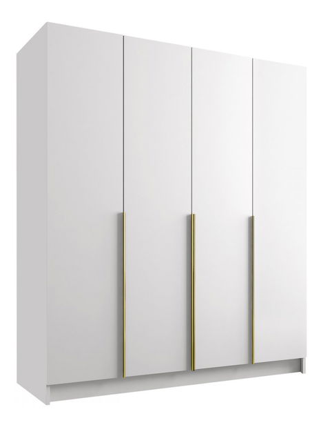 Šatní skříň Sezalos I (kašmír + černá)