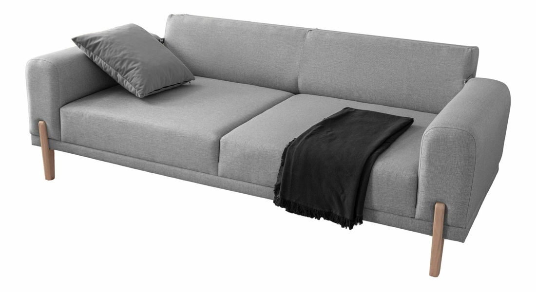 Rozkládací pohovka Mochi (šedá)