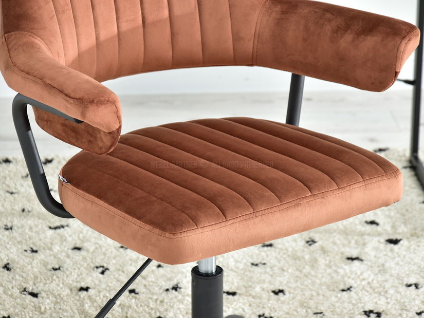 Židle Merylyn (měděná + černá)