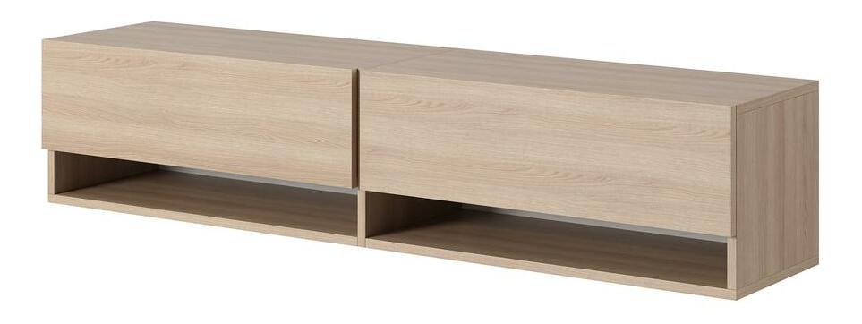 TV skříňka/stolek Myrtha 140 (dub linberg)