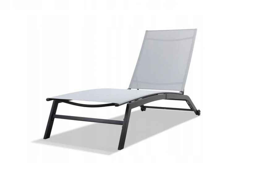Zahradní lehátko Lina (šedá)