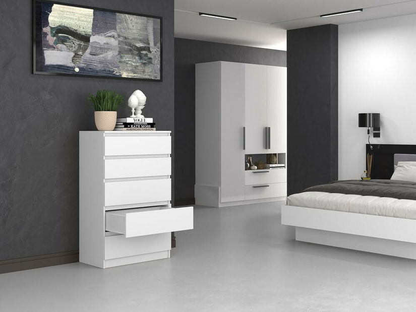 Komoda Musecalo 4 (bílá)