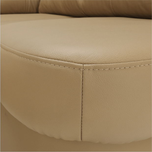 Kožená rohová sedací souprava Viewpark (P)