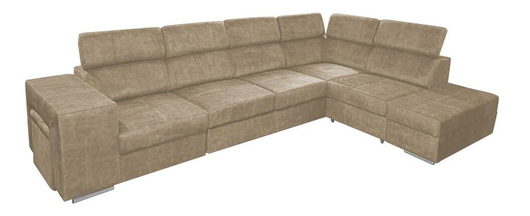 Rohová sedací souprava Maiga BIG (béžová) (P)