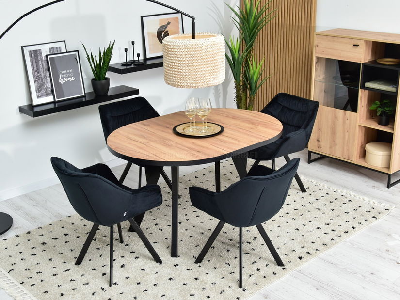 Židle Nina (černá)