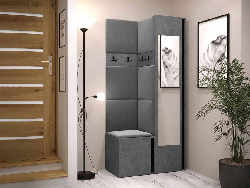 Předsíň Tovenaz XXV (grafit + béžová)