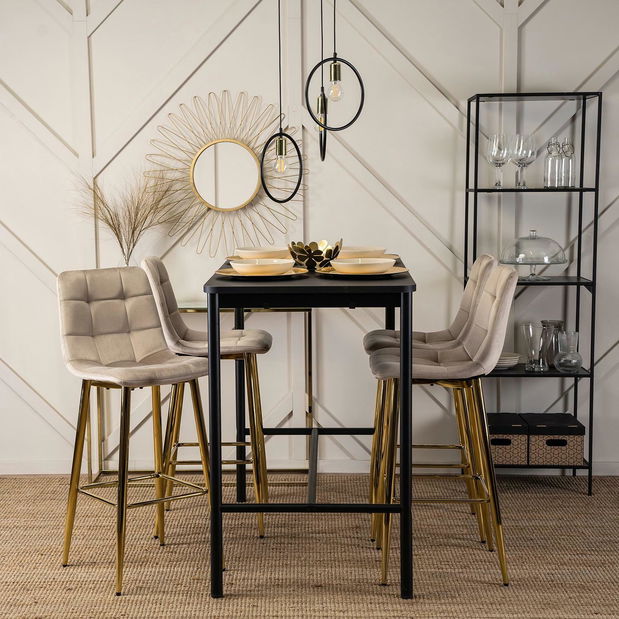 Jídelní židle Abisales (krémová)